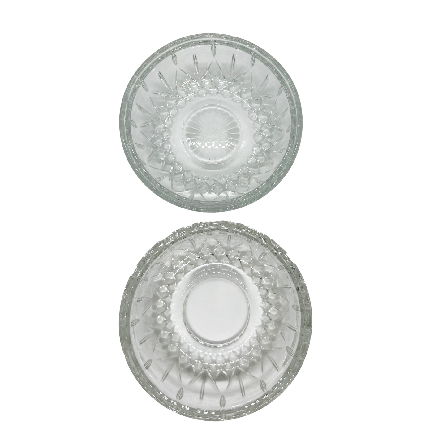 Homco Clear Ribbed Fairy Lamp