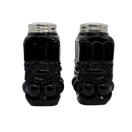 Black Eyewinker Salt and Pepper Shakers