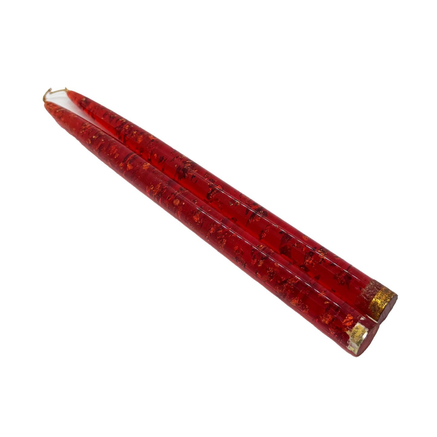 Red Lucite Candles