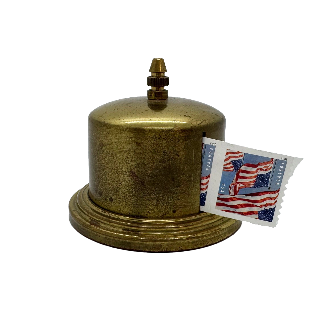 Brass Stamp Dispenser