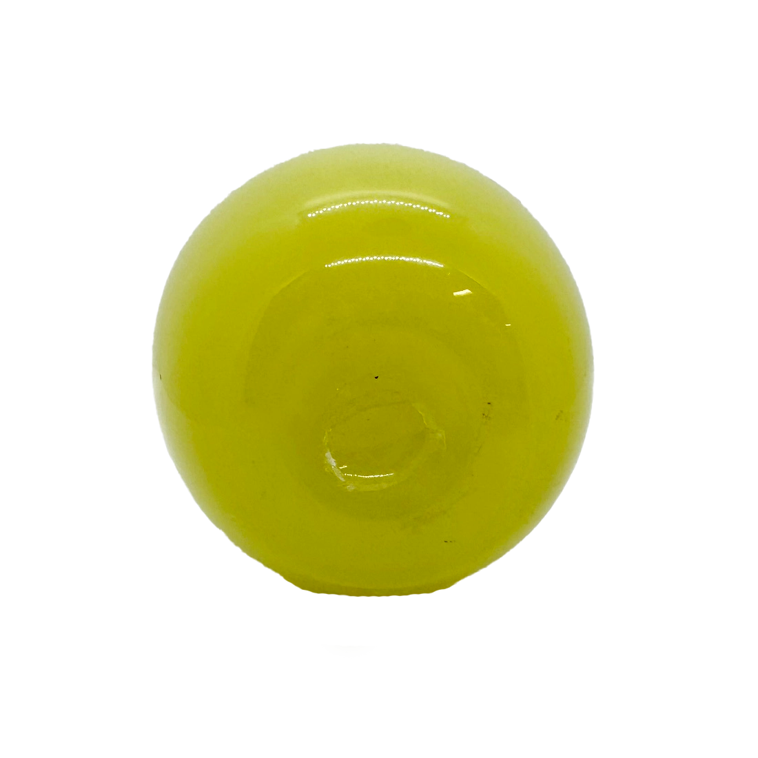 Uranium Yellow Studio Glass Vase