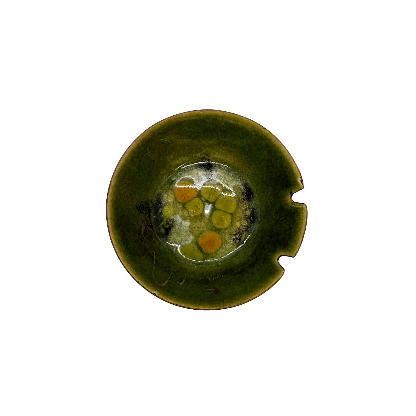 Enameled Copper Bowl