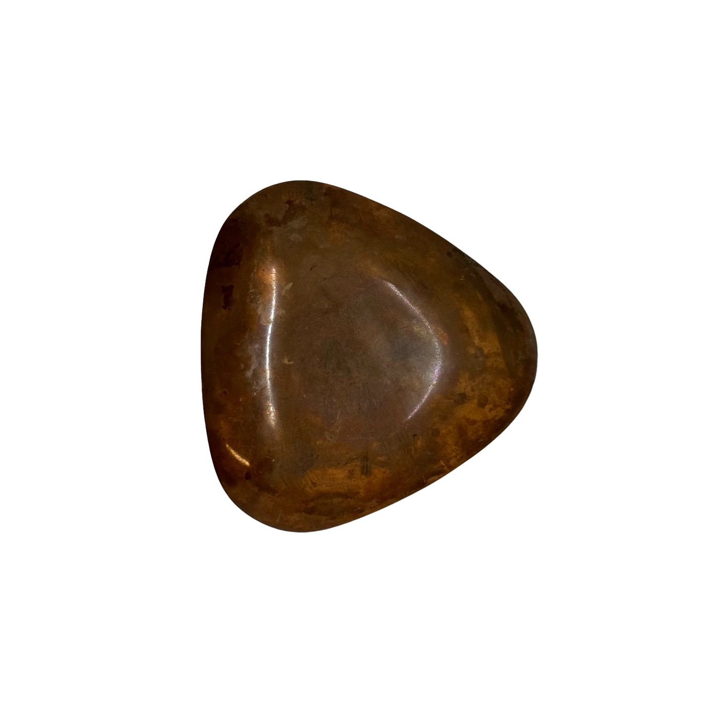 Small Enameled Copper Dish