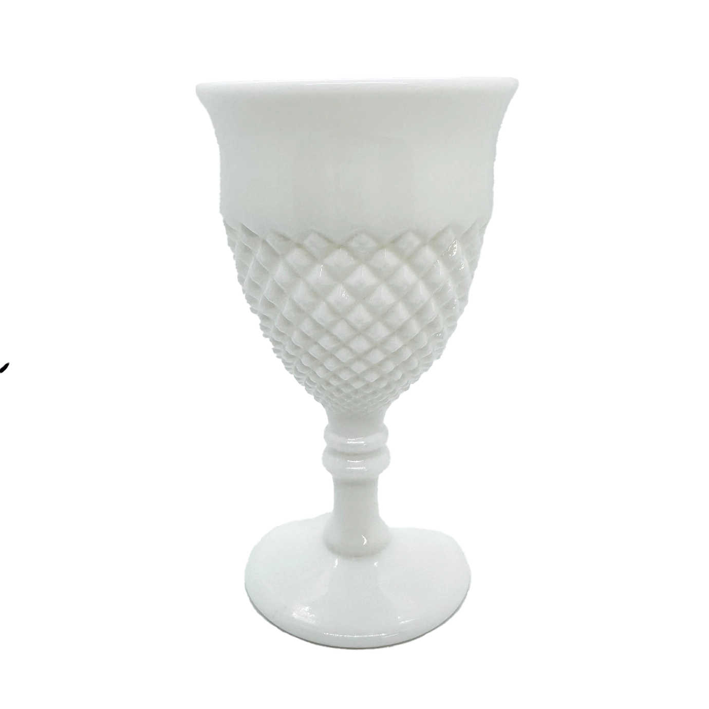 Pair of Milk Glass Goblets