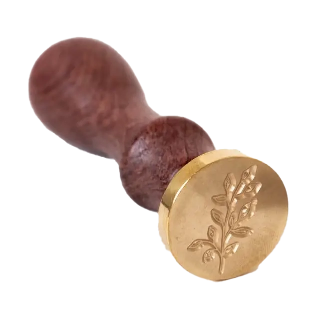 Leaf Sprig Wax Seal Stamp