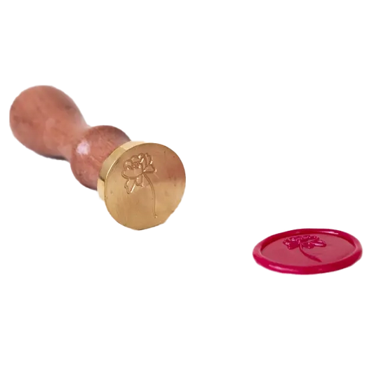 Peony Flower Wax Seal Stamp